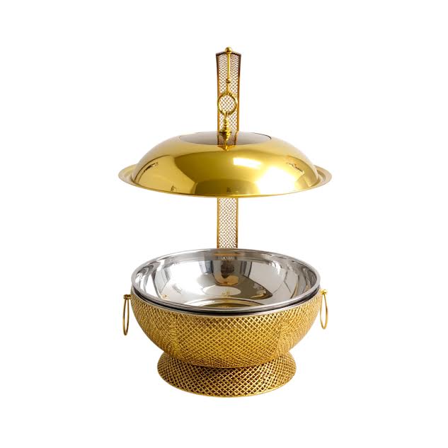 8Lt Chafing Dish Gold – The Culinarium