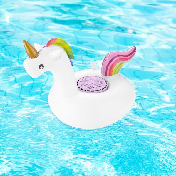 Polaroid Unicorn Bluetooth Speaker & Floatie Multicoloured
