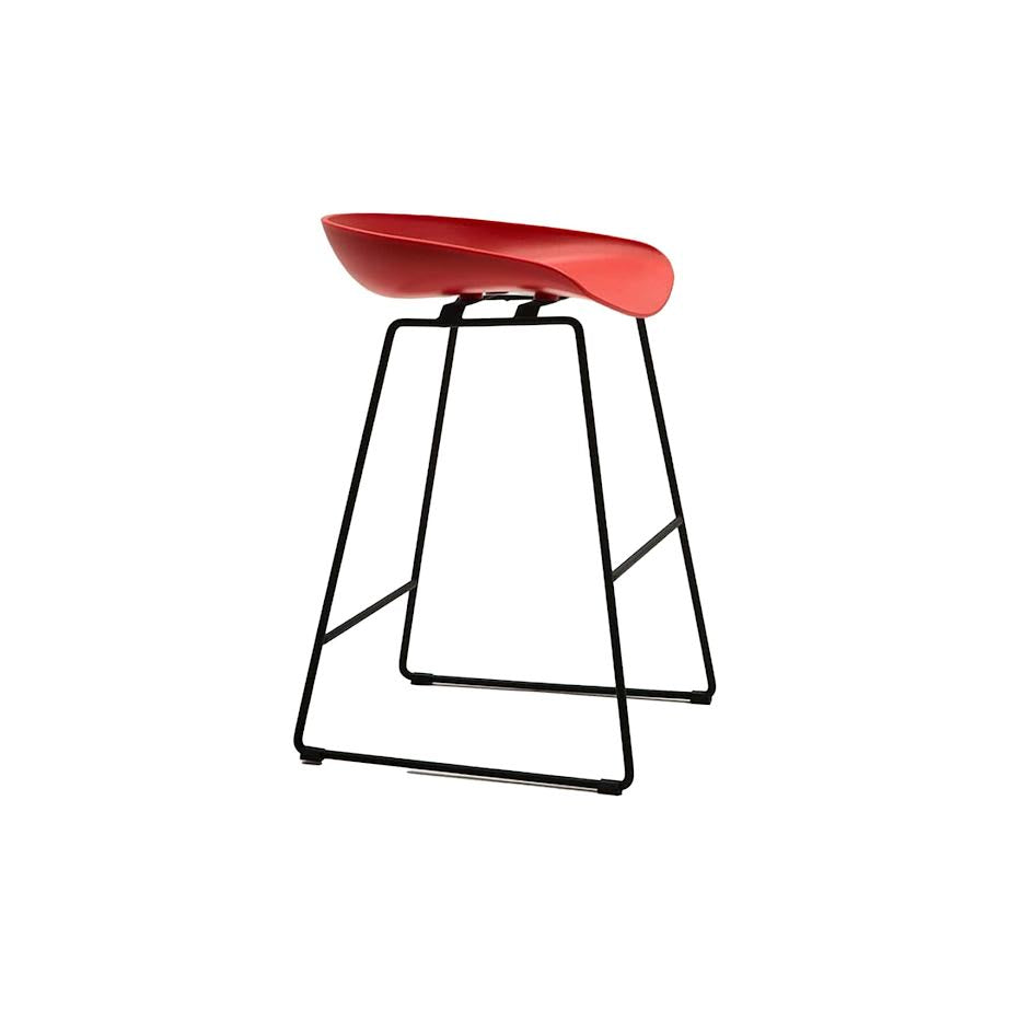 Exotic Designs Minimalist Barstool Red