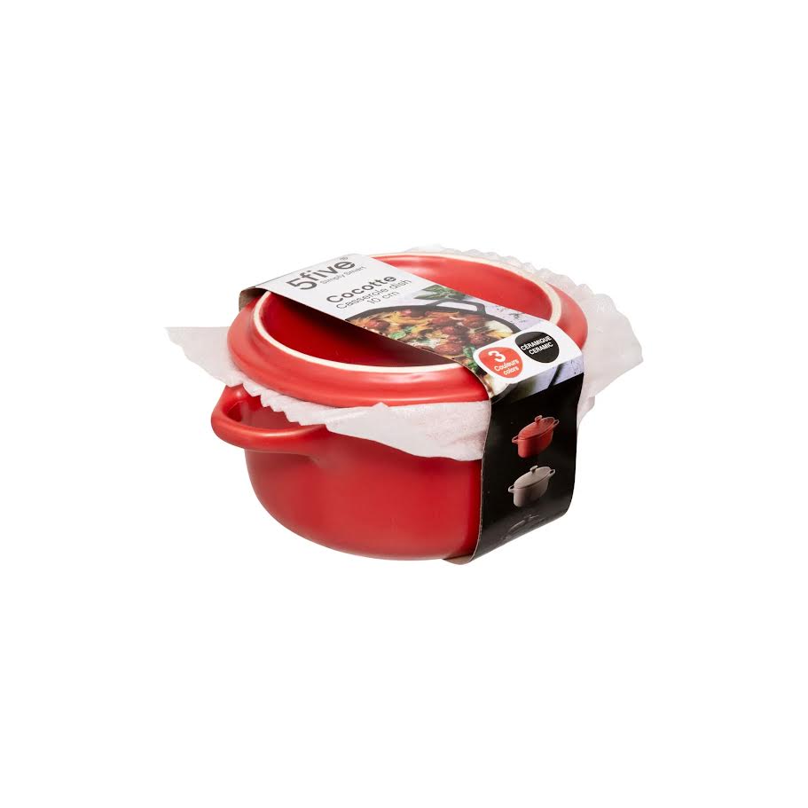 Five Mini Casserole Pot - Red
