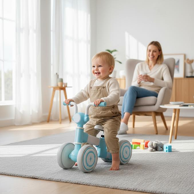 Kids Ride On Tricycle Blue