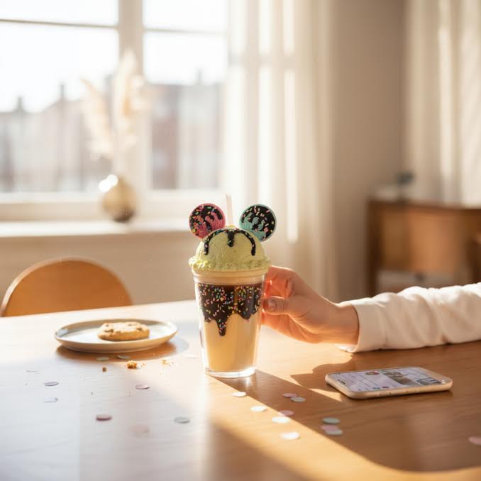 450ml Double Wall Mickey Mouse Cup Multicoloured