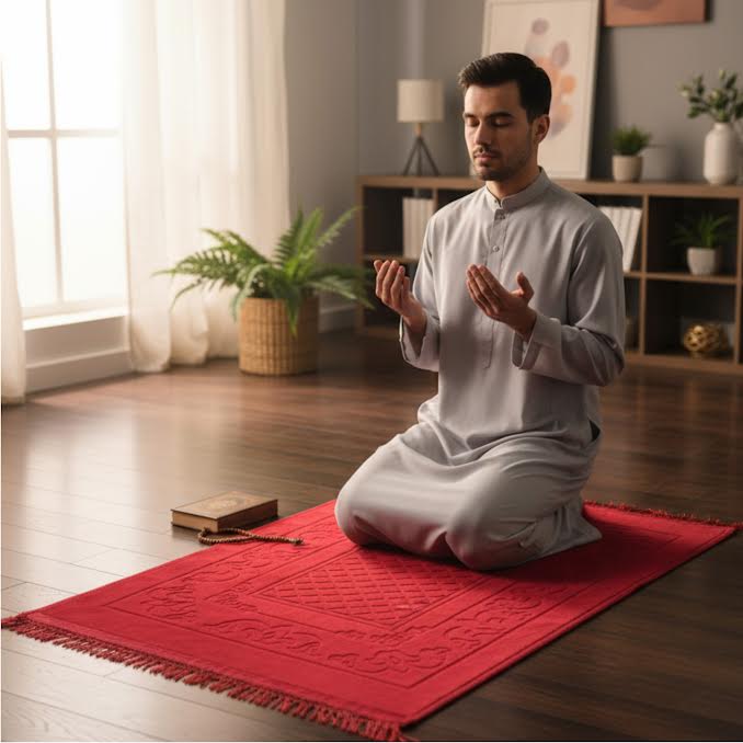 Musallah Prayer Mat Red