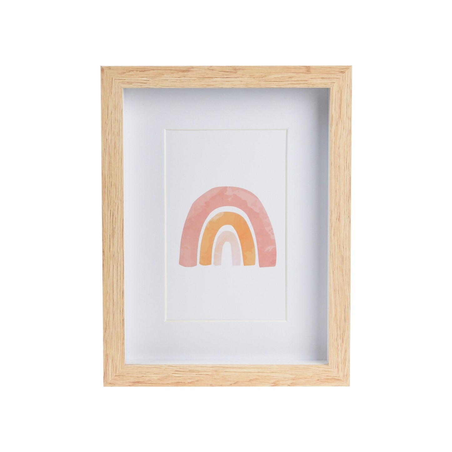 Urban Decor Picture Frame Brown & White