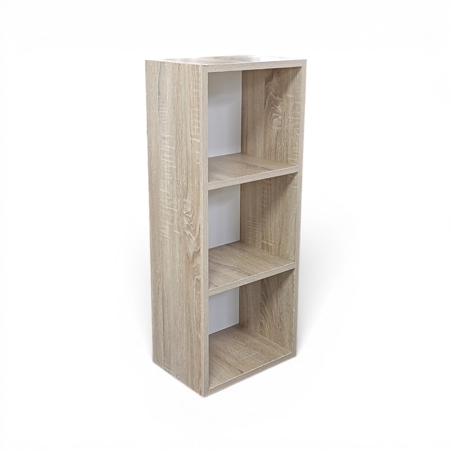 Exotic Designs 3 Tier Bookshelf Brown