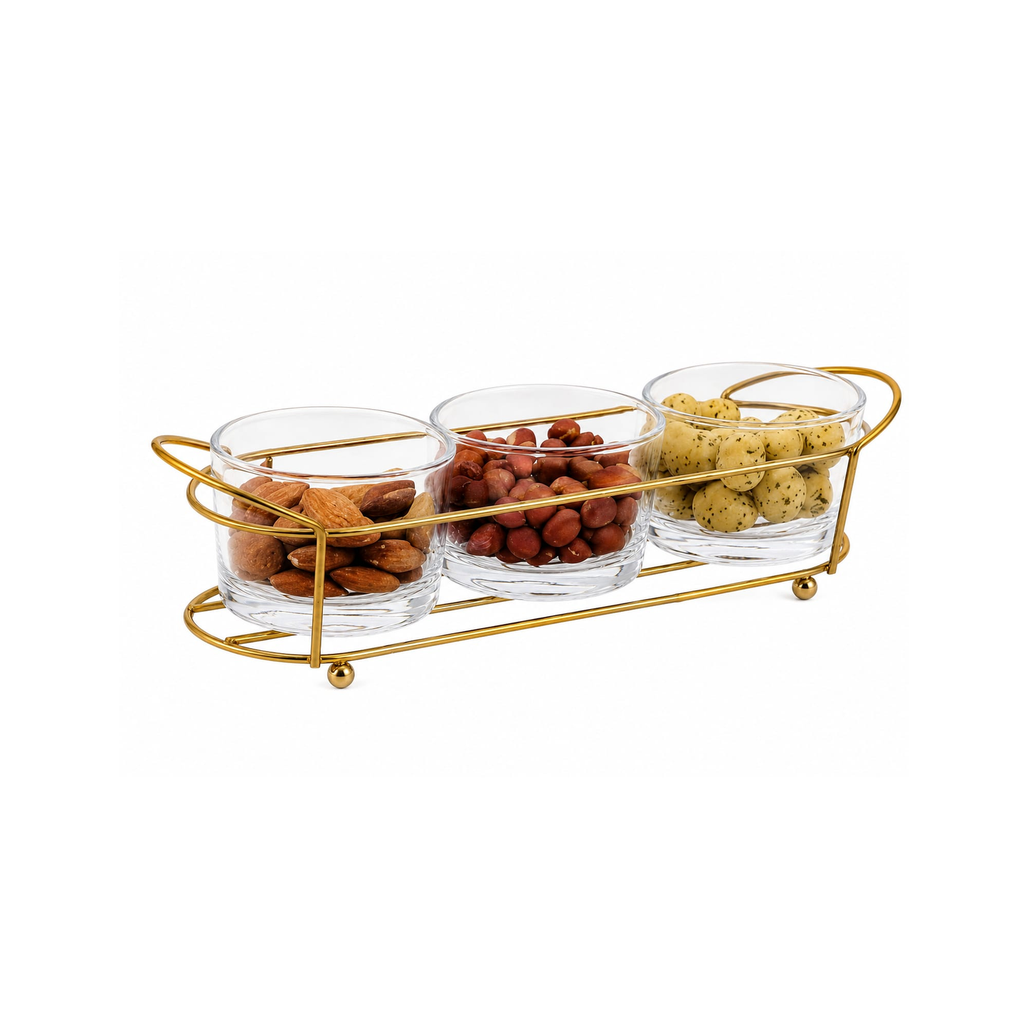 Aqua 3 Piece Condiment Set