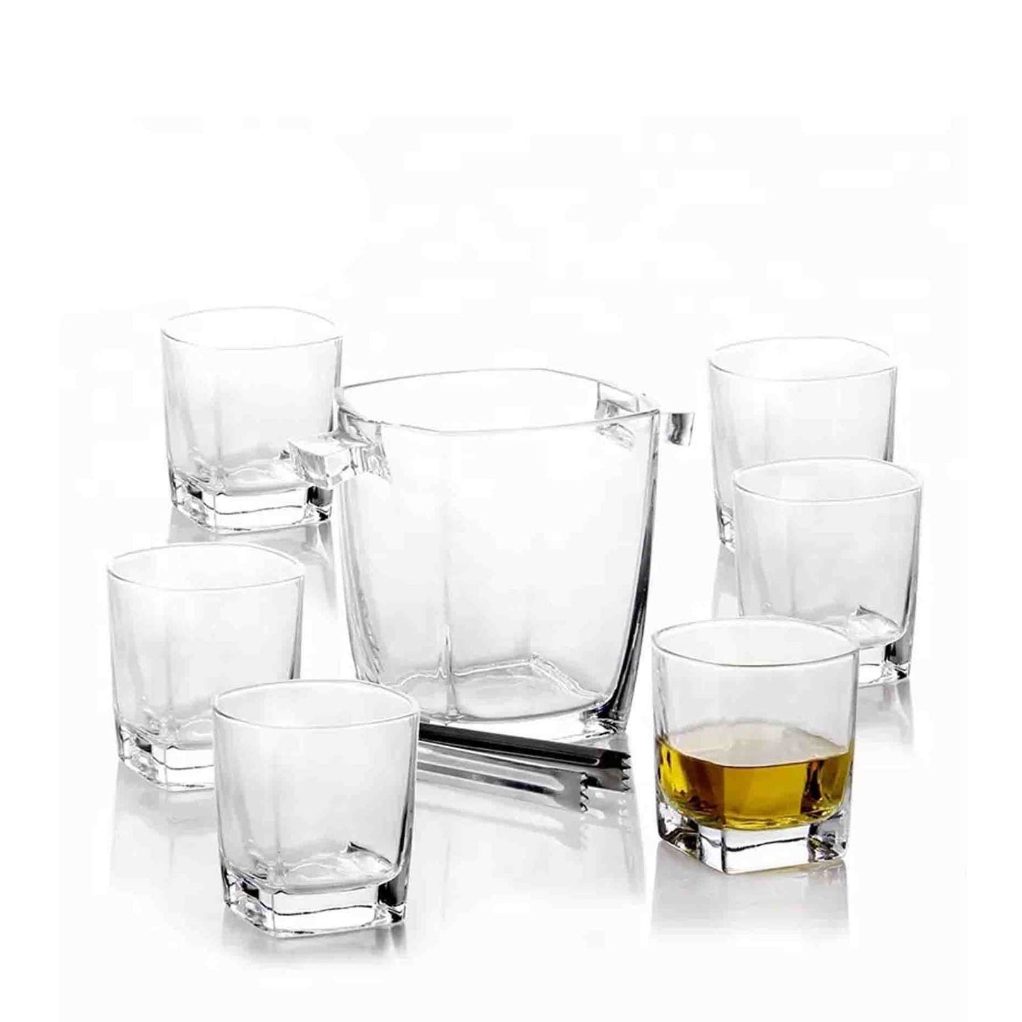 Kitchen Life 7 Piece Sterling Aperitif Set - Clear