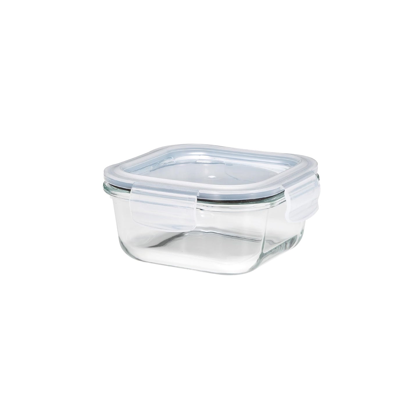 Aqua 320ml Glass Food Container Clear