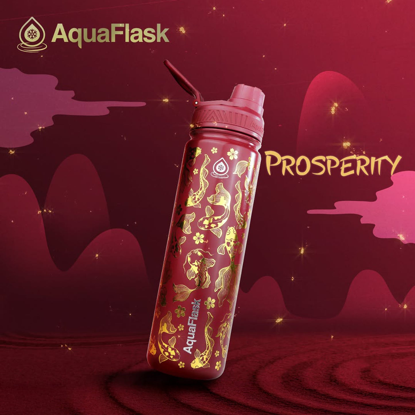 Aquaflask Koi 650ml Flask Prosperity