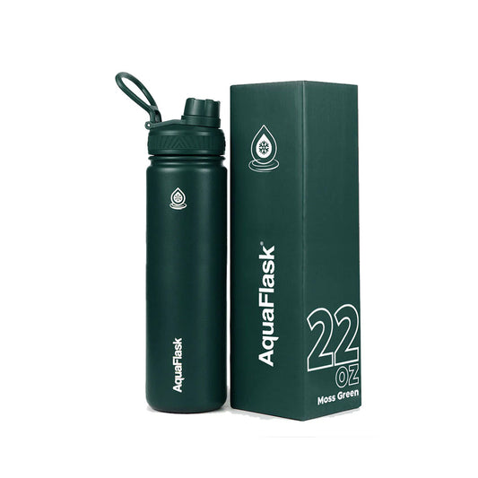 Aquaflask 650ml Flask Moss Green
