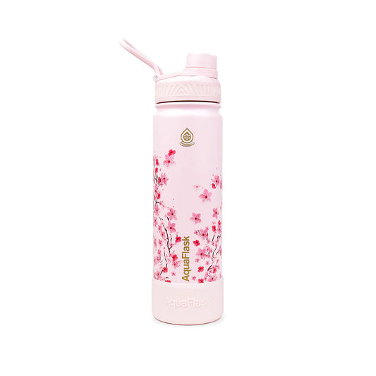 AquaFlask Sakura 650ml Flask Pink