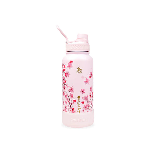 Aquaflask Sakura 950ml Flask Pink