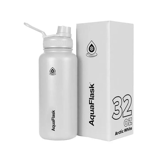 Aquaflask 950ml Flask Arctic White
