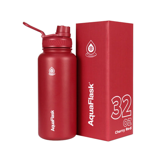Aquaflask 950ml Flask Cherry Red