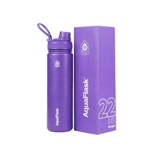 Aquaflask 650ml Flask Grape
