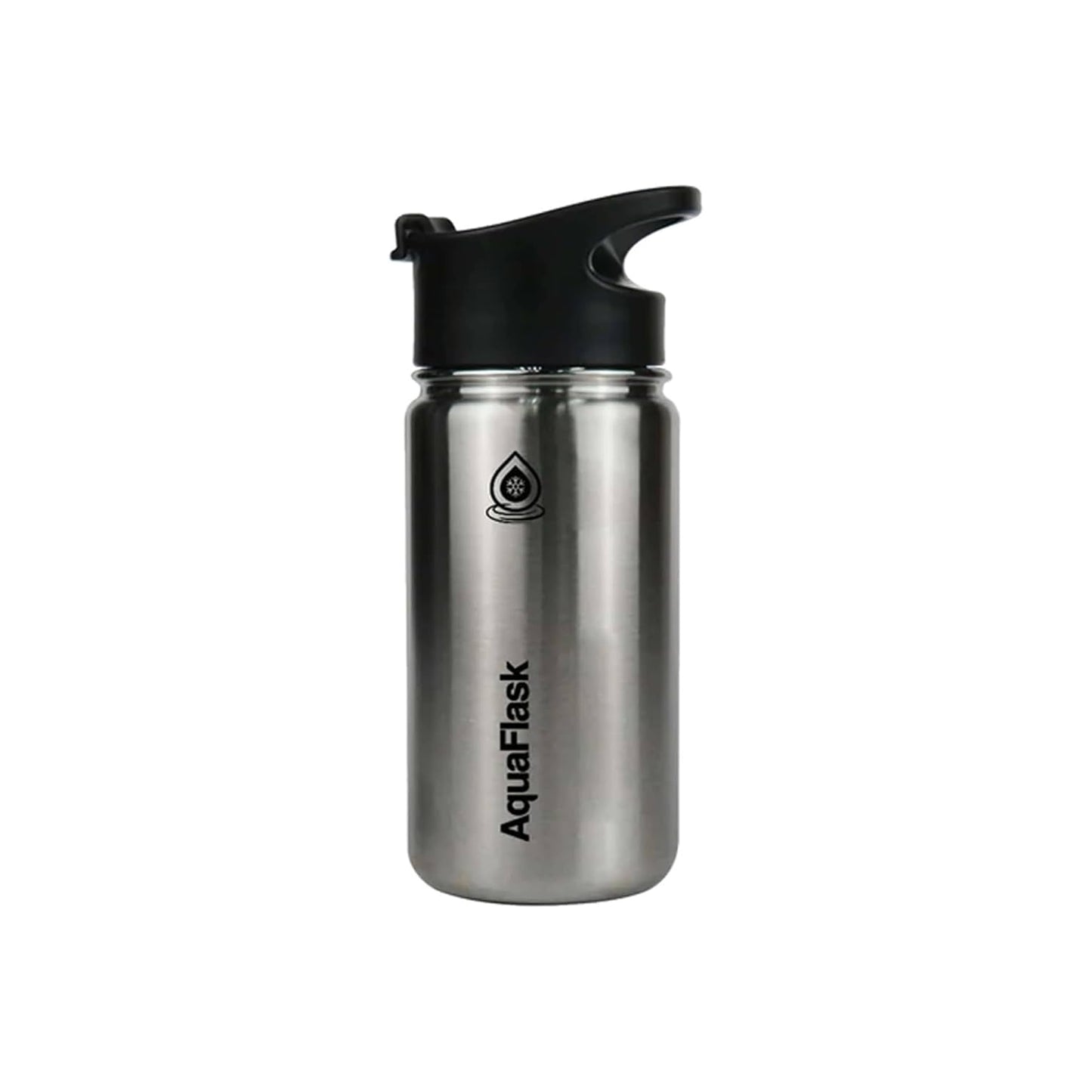 Aquaflask 414ml Flask Silver Steel