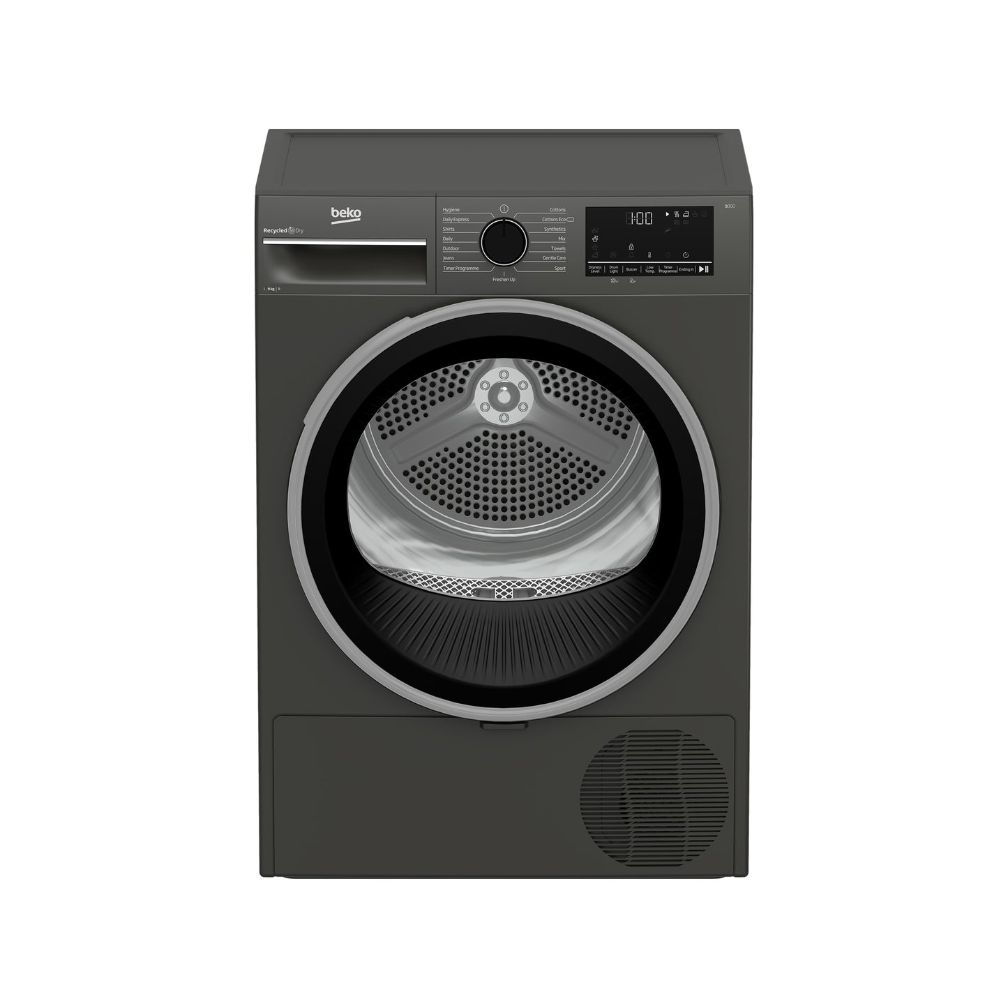 Beko 9kg Condenser Tumble Dryer Twilight Grey