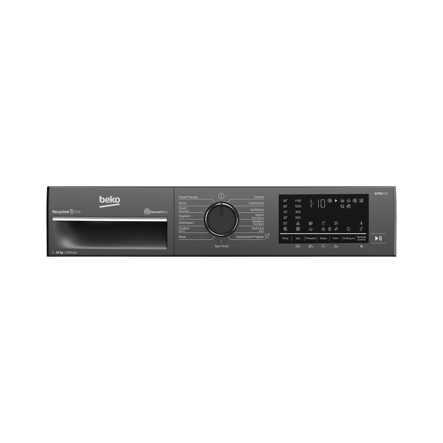 Beko Beyond 10kg Front Loader Grey