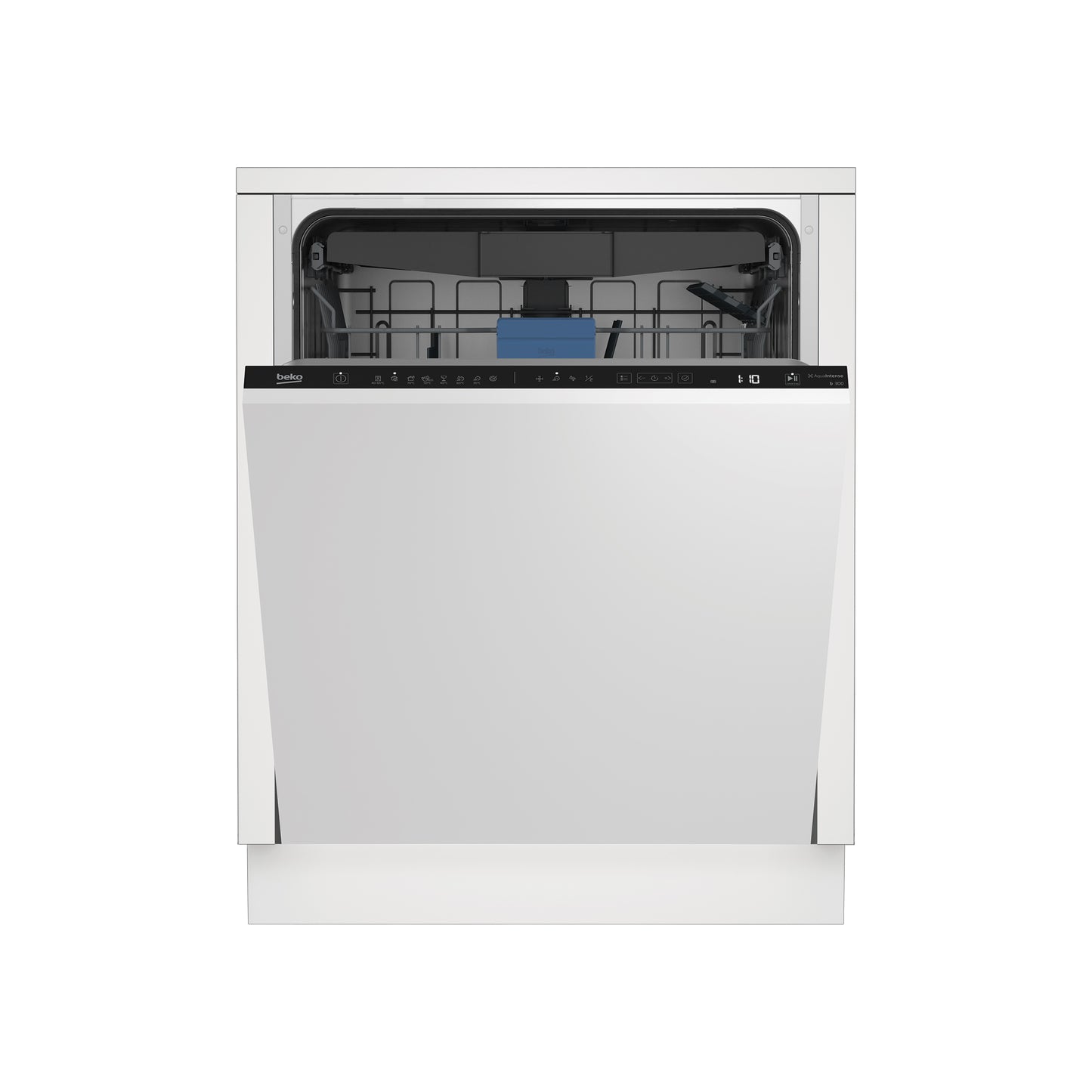 Beko Integrated Dishwasher with AquaIntense White