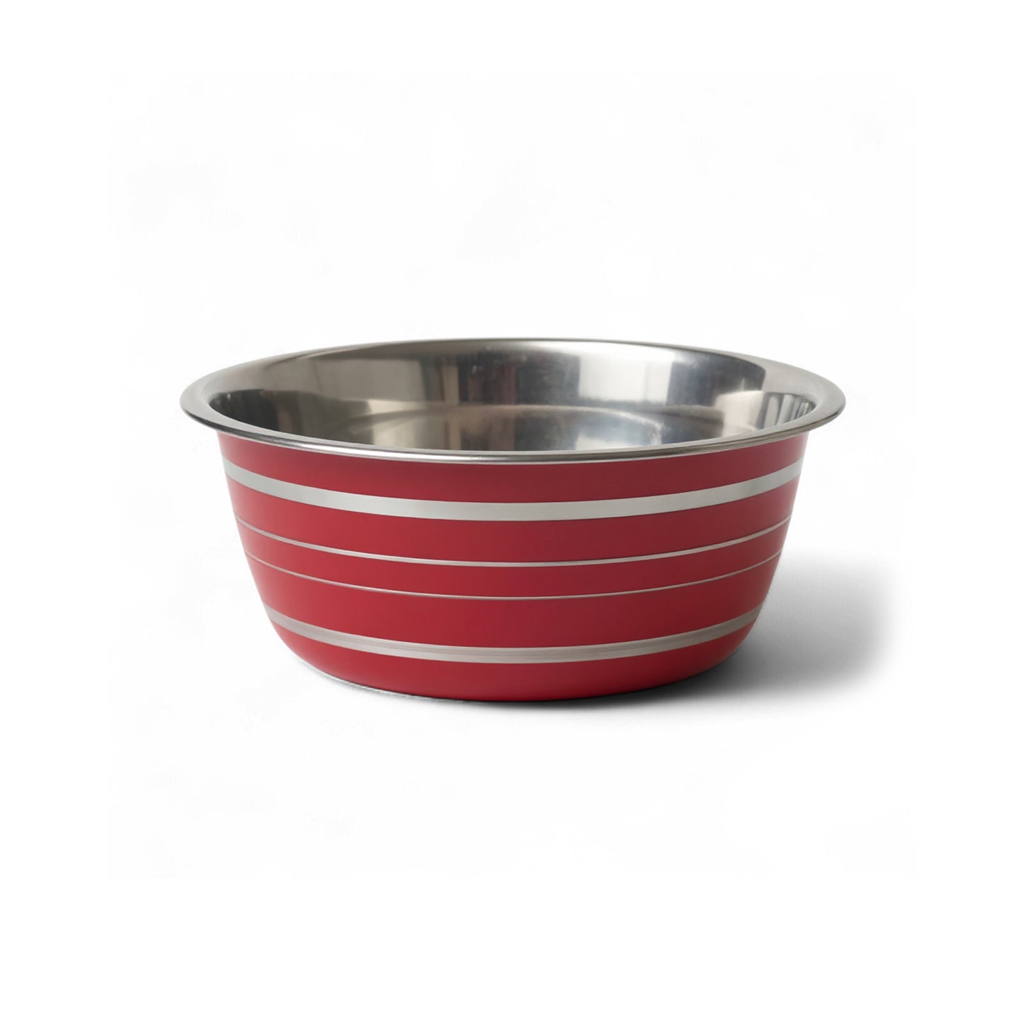 Kitchen Life 22cm Stainless Steel Bowl Red