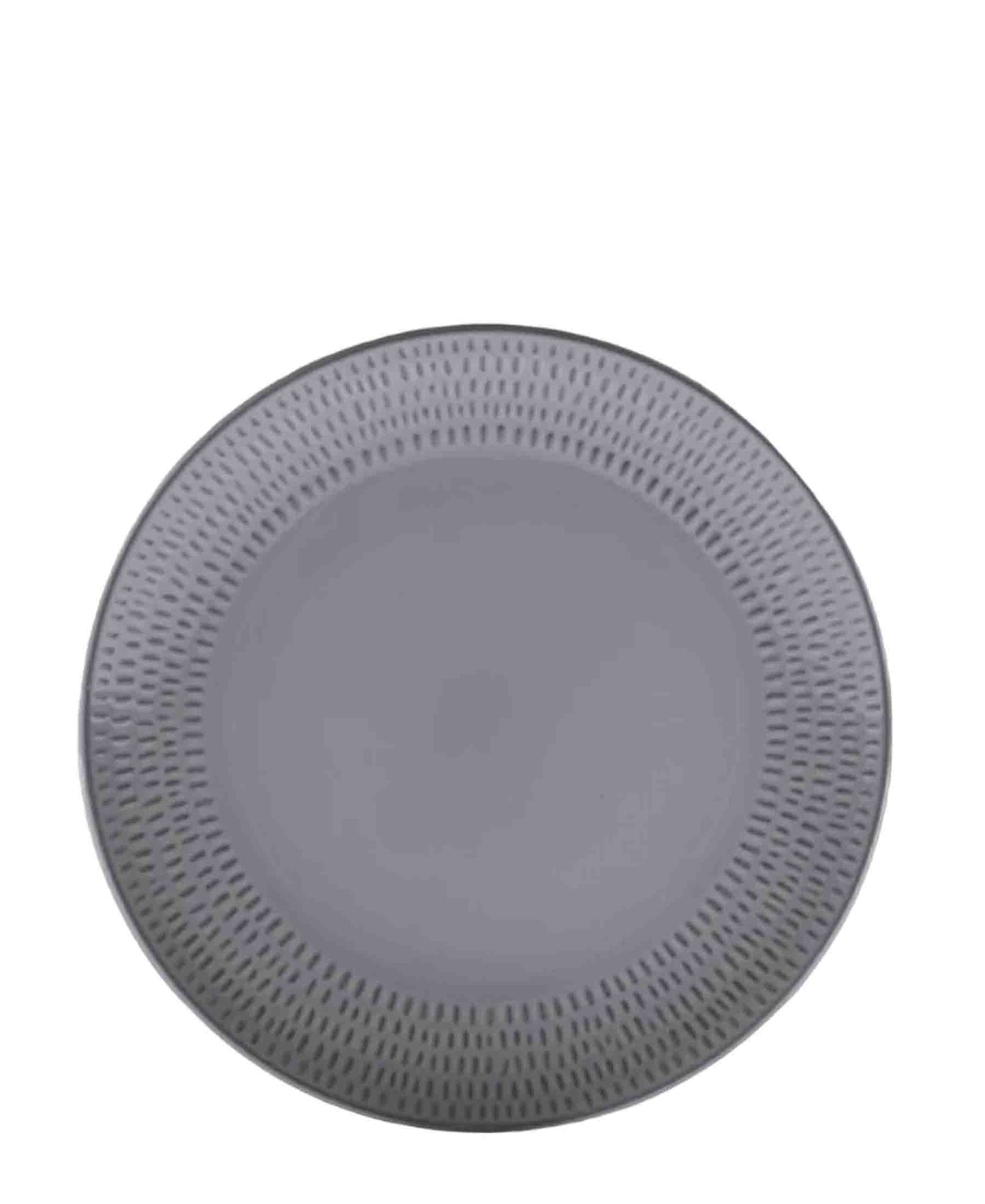 Chaka Chaka Homeware Rice Dinner Plate - Grey