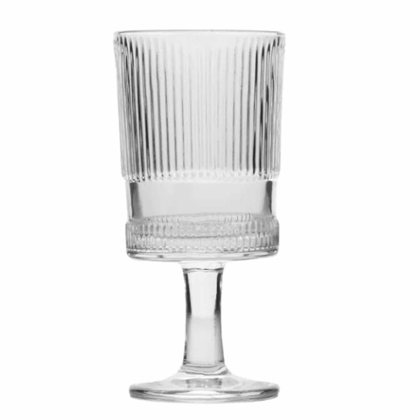 Chaka Chaka Homeware 4 Piece Goblet Set - Clear