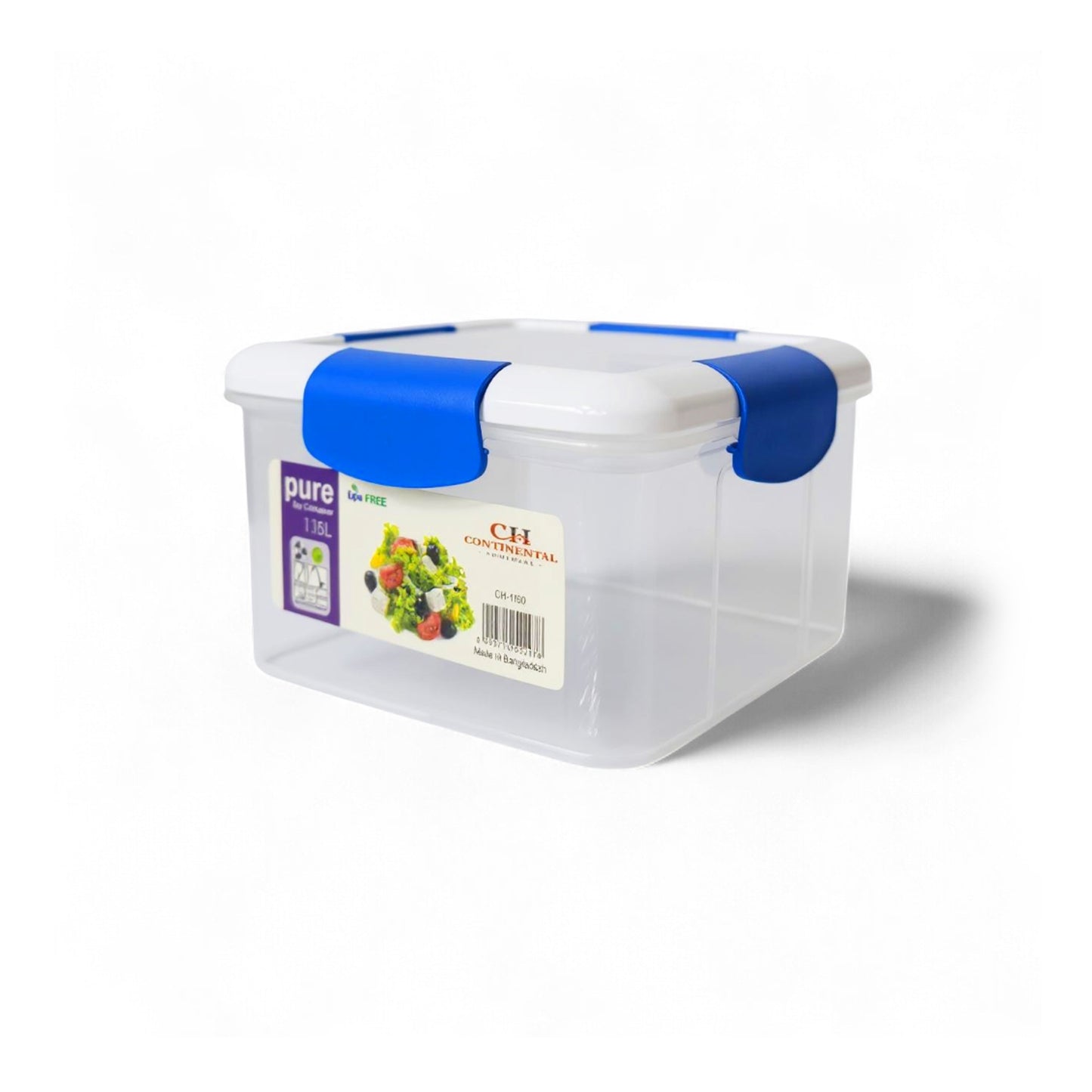 CH 1150ml Square Pure Container Dark Blue