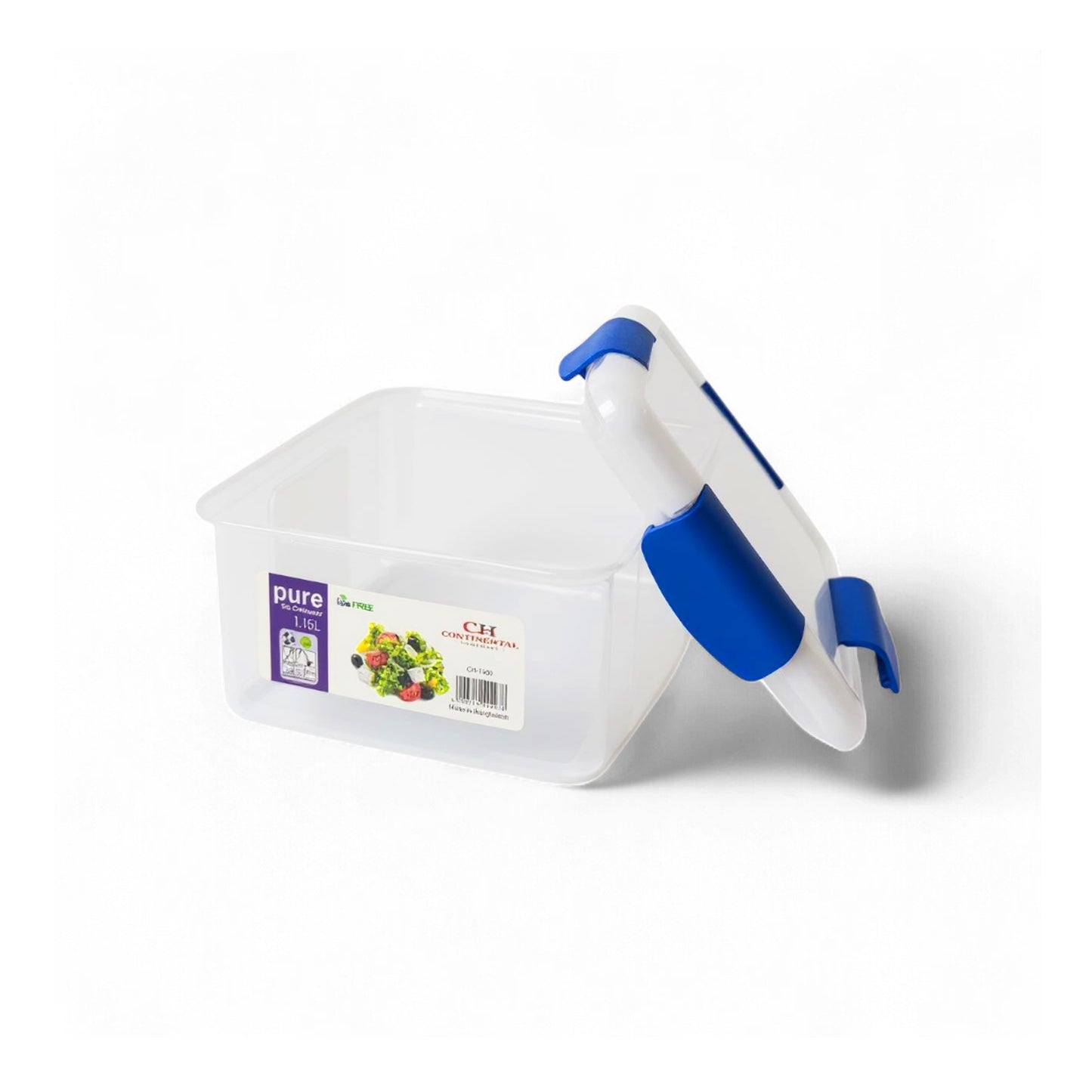 CH 1150ml Square Pure Container Dark Blue