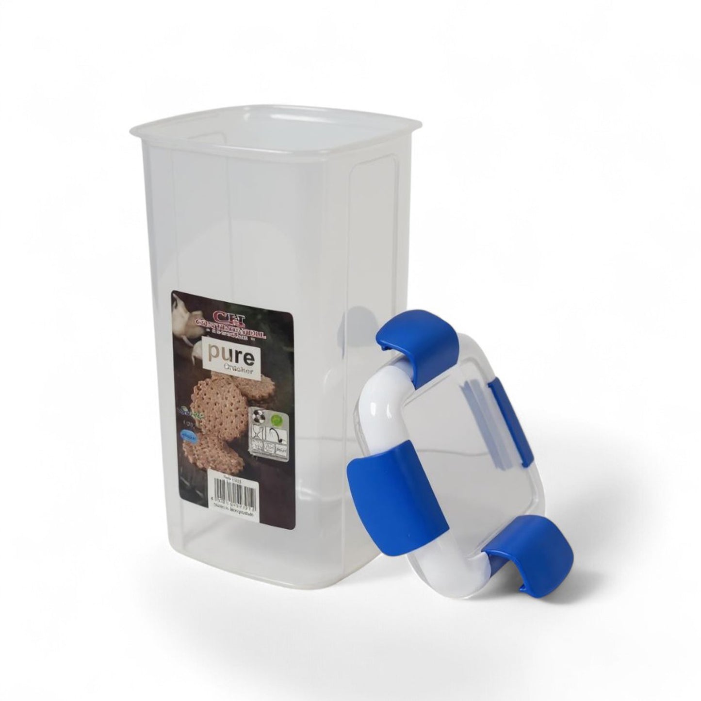 CH 1390ml Pure Cracker Container Clear