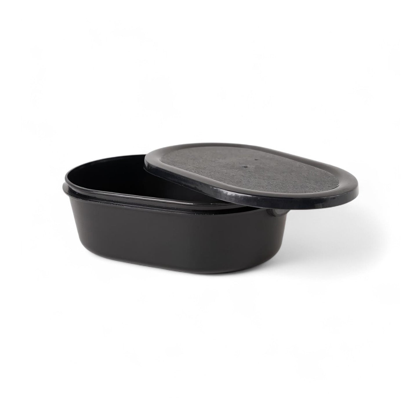 CH 2 Piece Classic Lunch Box Set Black