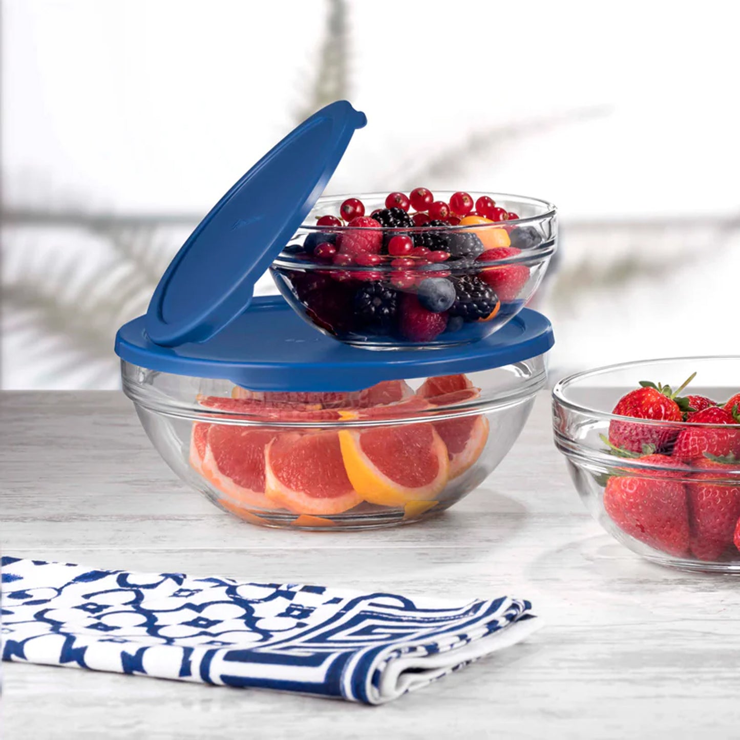 Borcam 2.5Lt Food Storage Container Clear