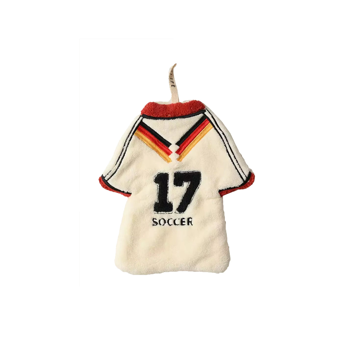 Cartoon Face Soccer Jersey Hand Towel - Assorted