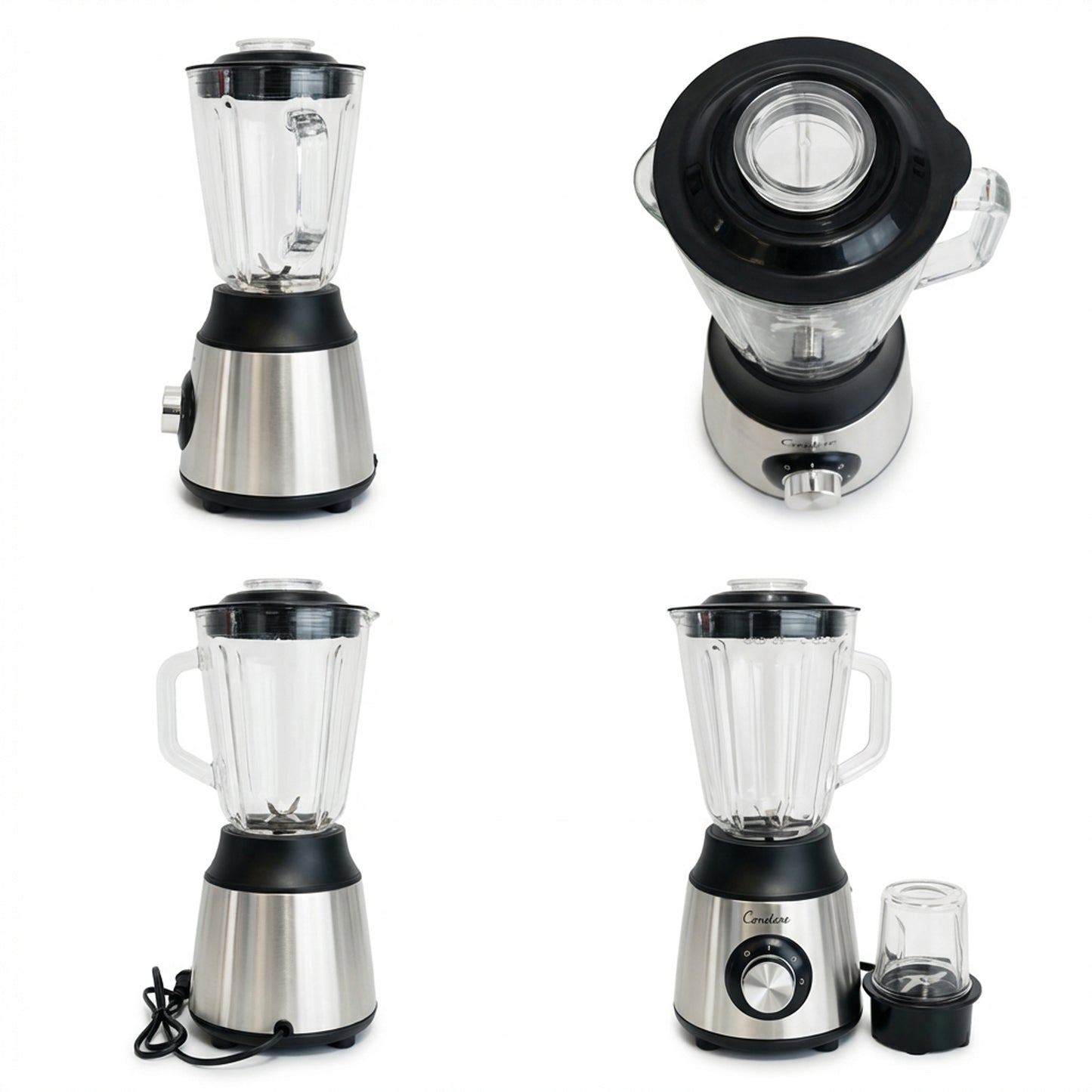 Condere Blender Black & Stainless Steel