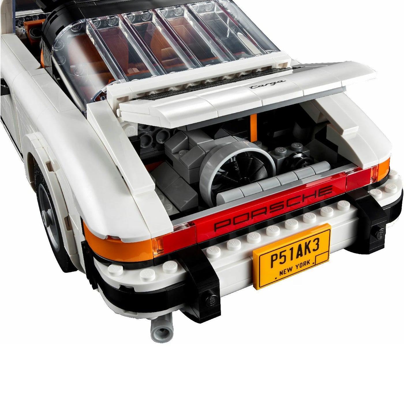 Car 1458 Piece Building Block Set Multicoloured