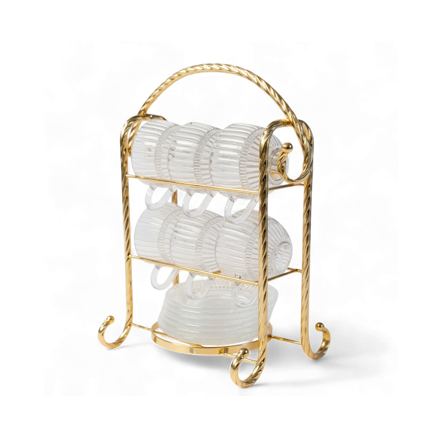 The Venus Cup & Saucer Stand Gold