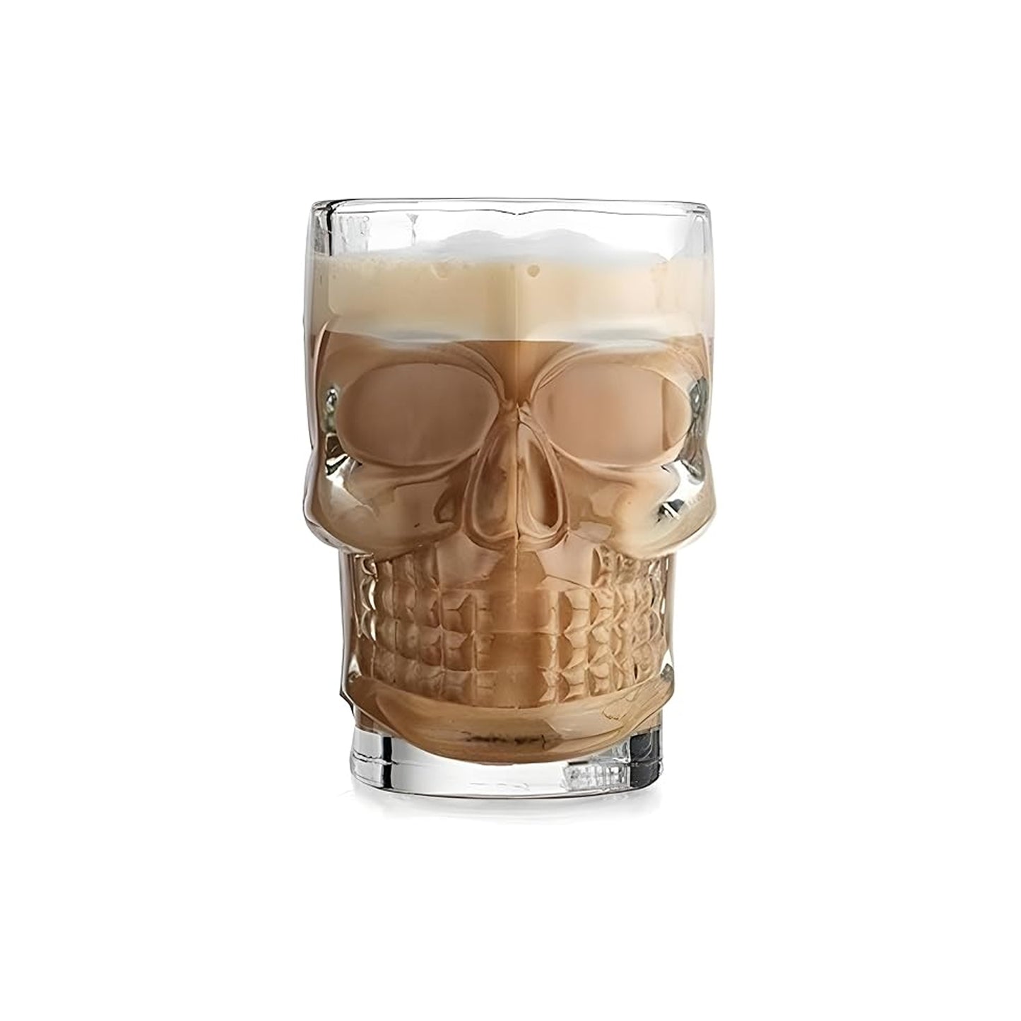 Kitchen Life 450ml Skull Mug Clear