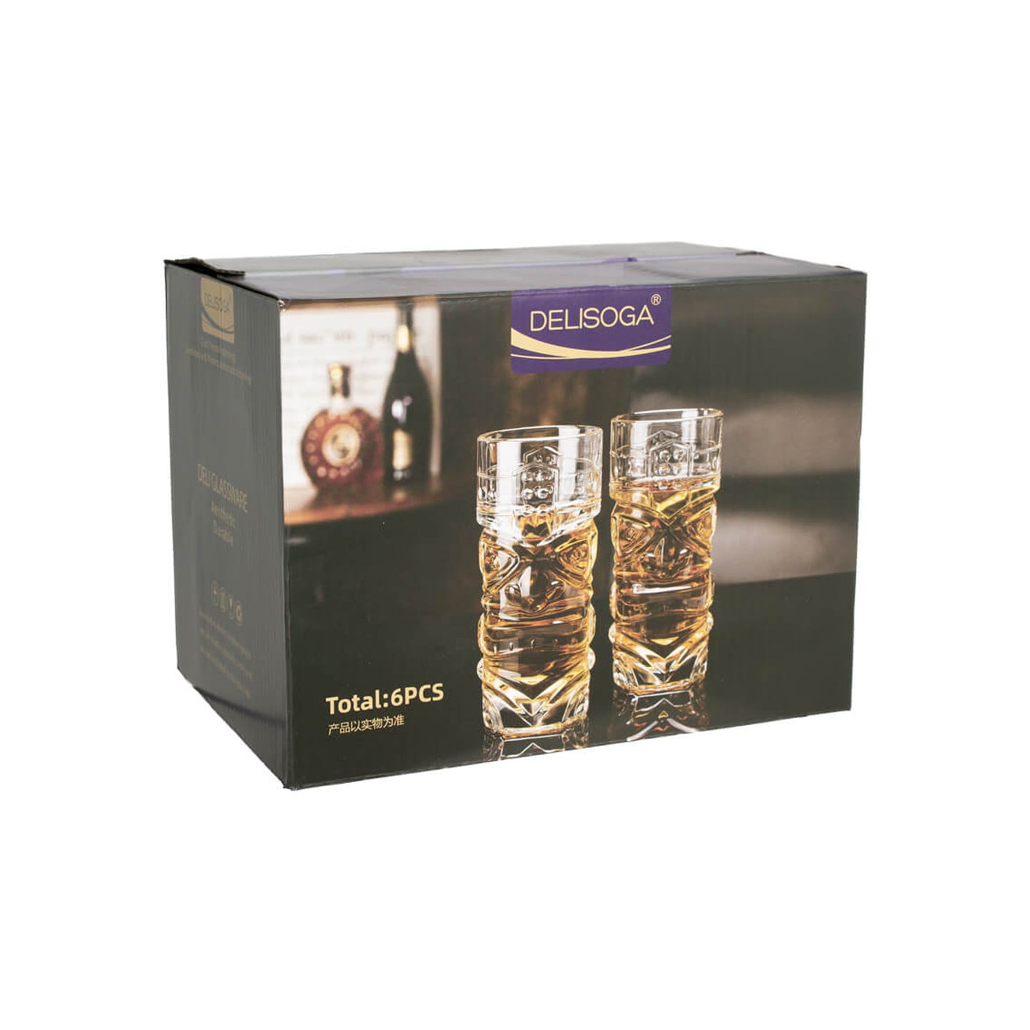 Kitchen Life 380ml Tiki Cocktail Glass Clear