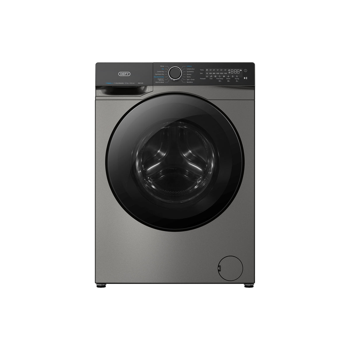 Defy 9/5kg Washer Dryer with SteamCure Technology Manhattan Grey