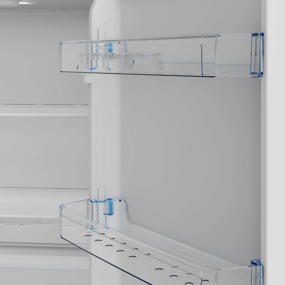 Defy 303L Bottom Freezer Fridge/Freezer - Metallic