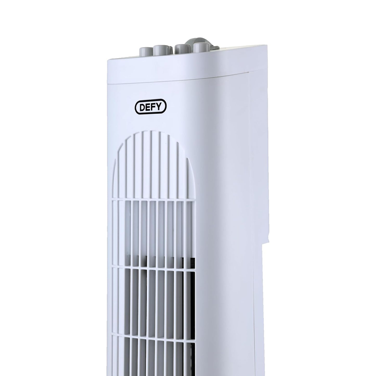 Defy Mechanical Tower Fan White