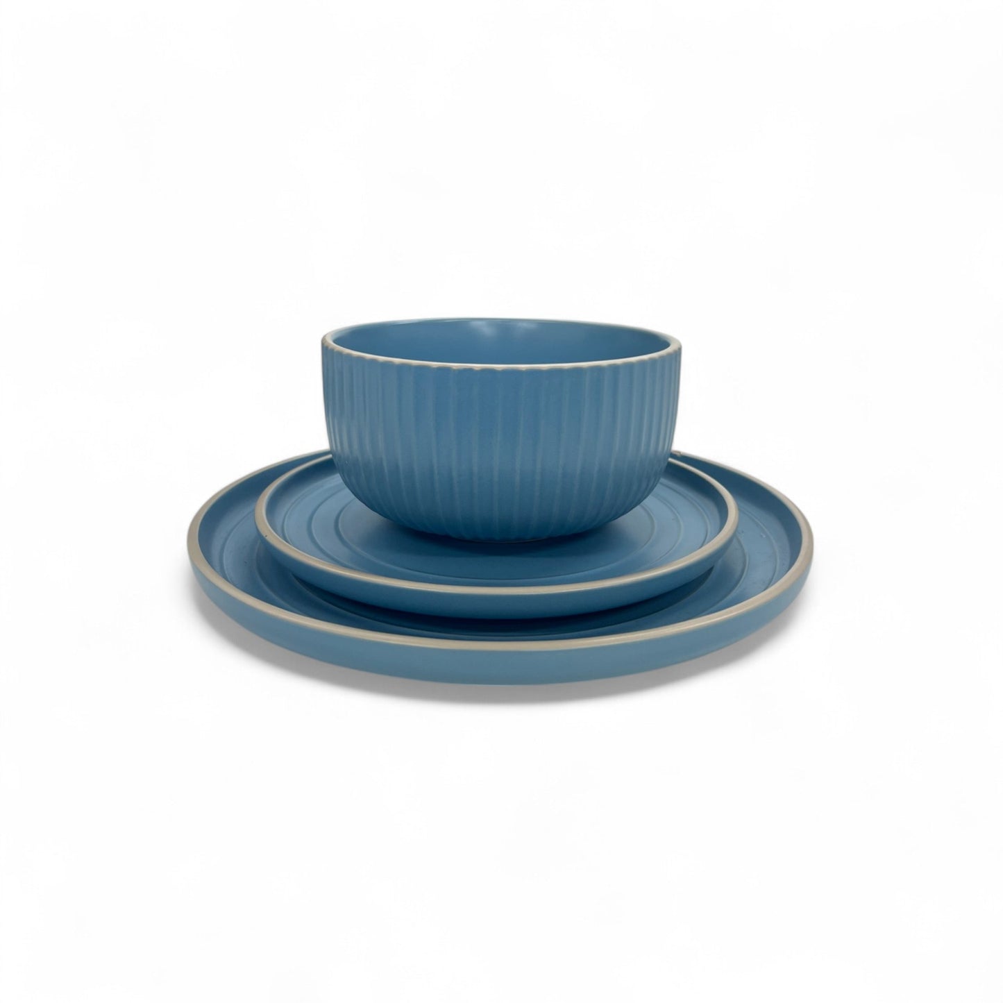 Kitchen Life 12 Piece Dinner Set Blue