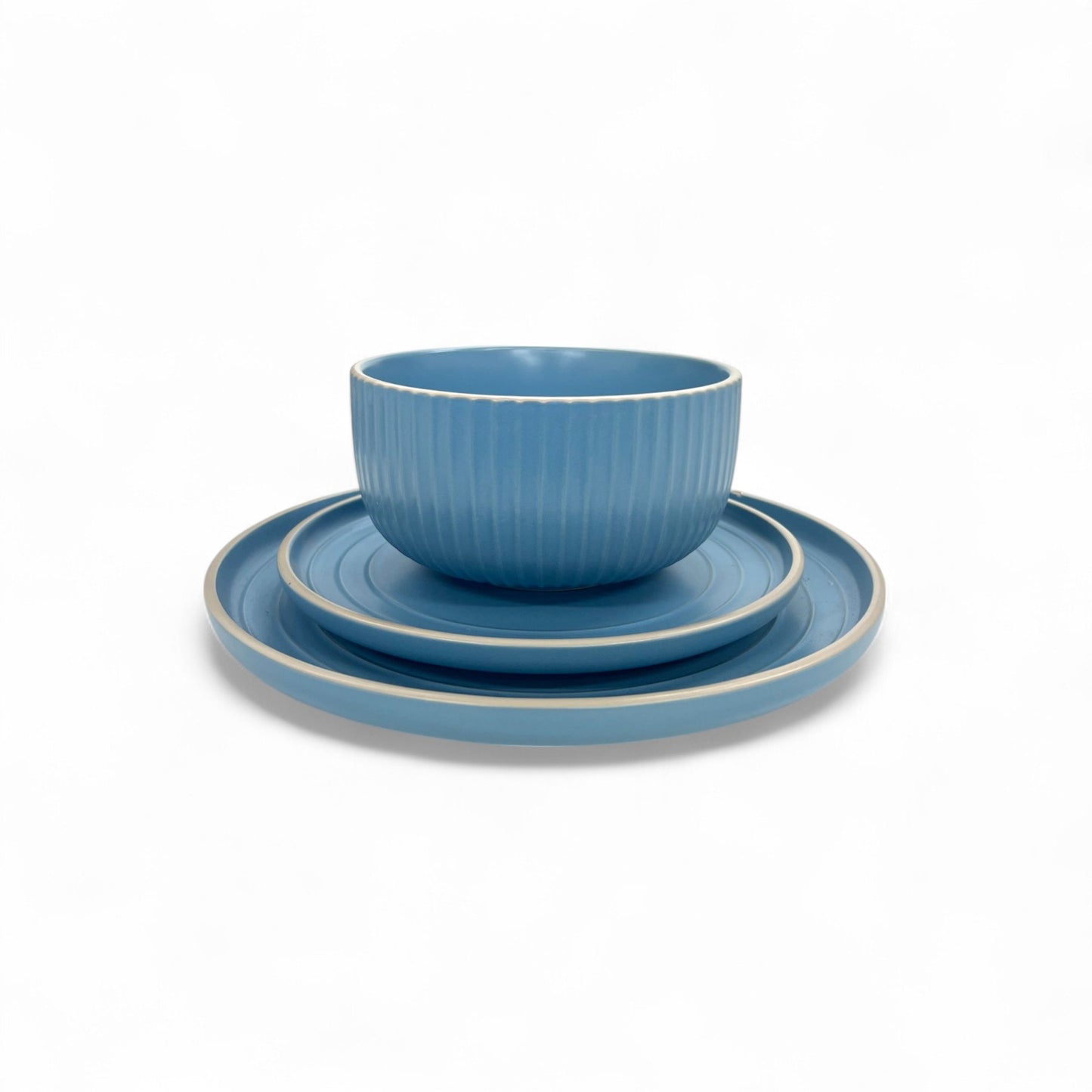 Kitchen Life 12 Piece Dinner Set Blue