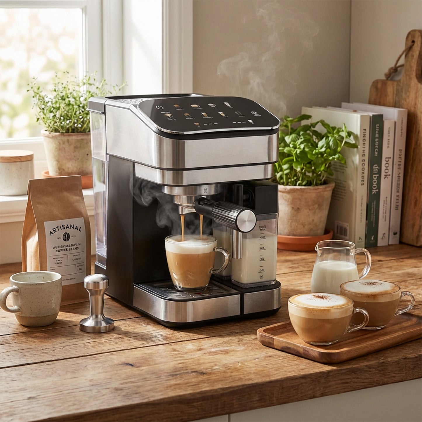 Goldair Multi-Function Coffee Machine Silver