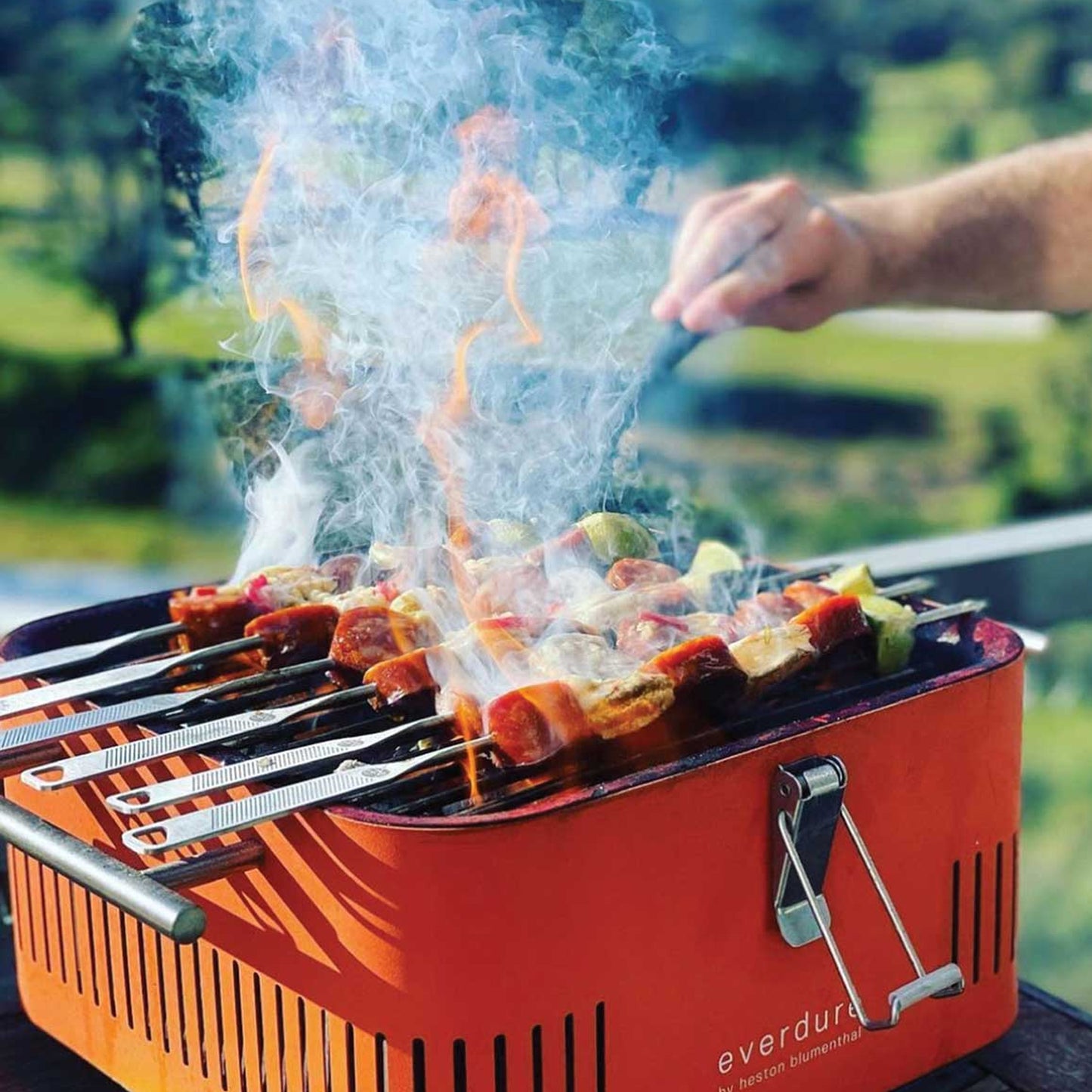 Everdure Cube Portable Braai - Orange