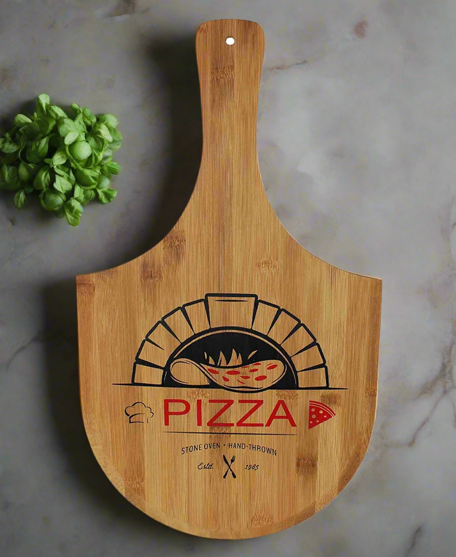 Excellent Houseware Printed Cutting Board - Oak