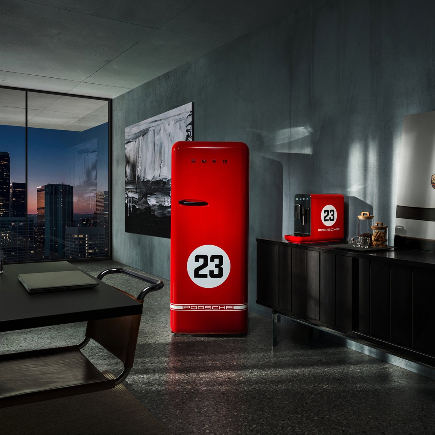 Smeg x Porsche Fridge 917 Salzburg