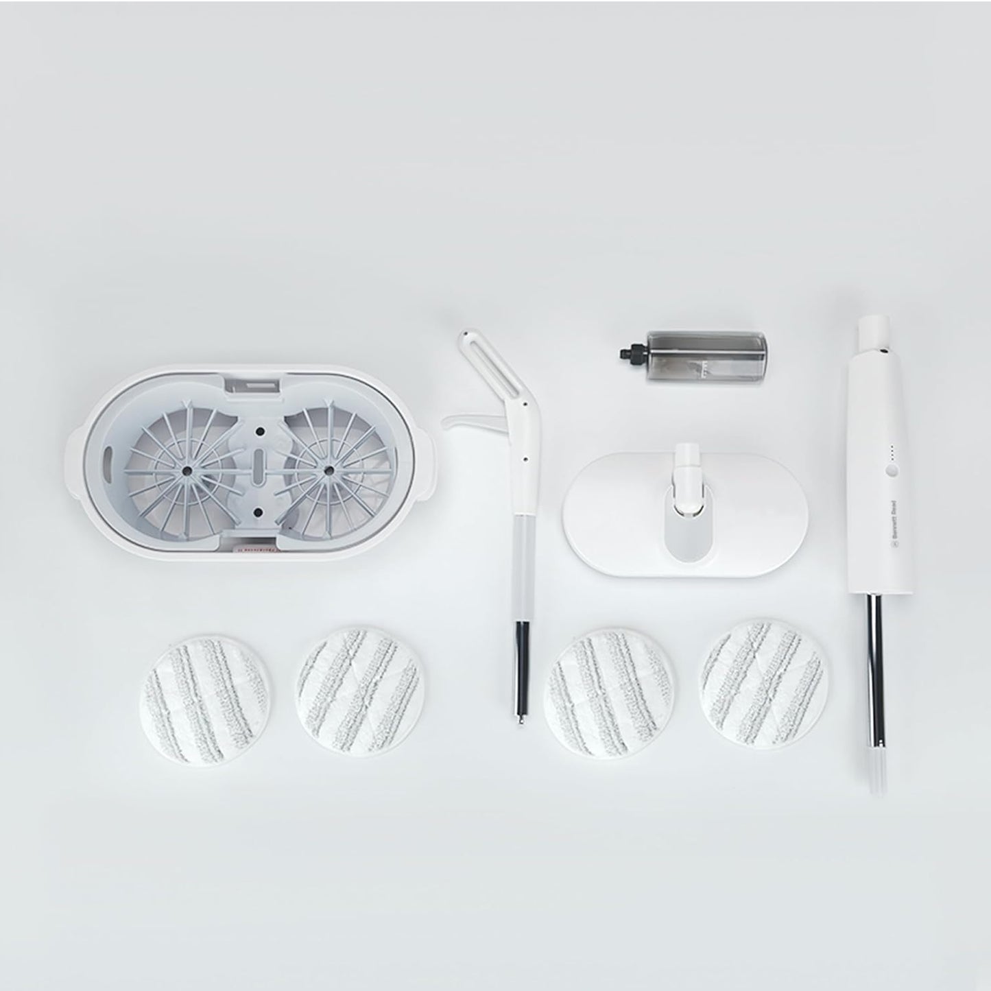 Bennett Read Duo Spin Self-Cleaning Electric Spin Mop Grey