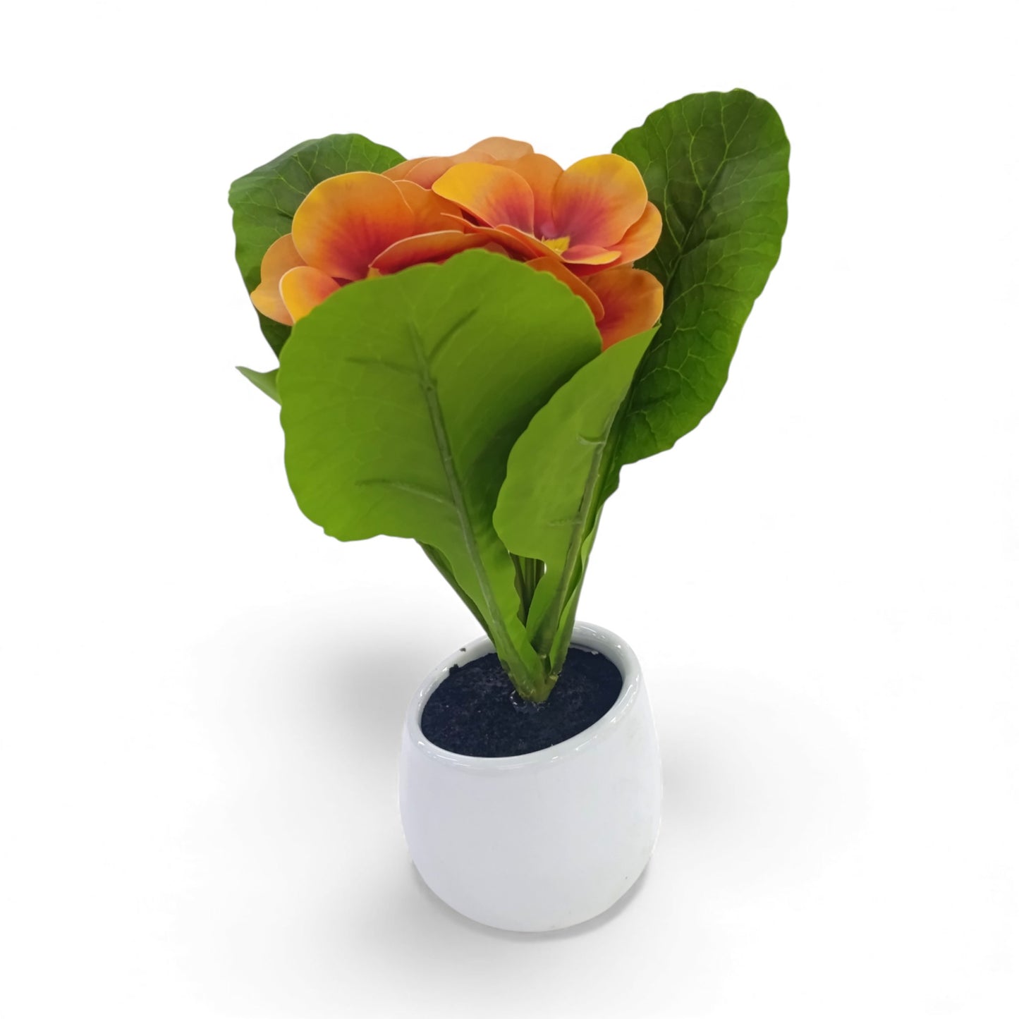 Artificial Flower Arrangement in Pot Plant Copper & Green