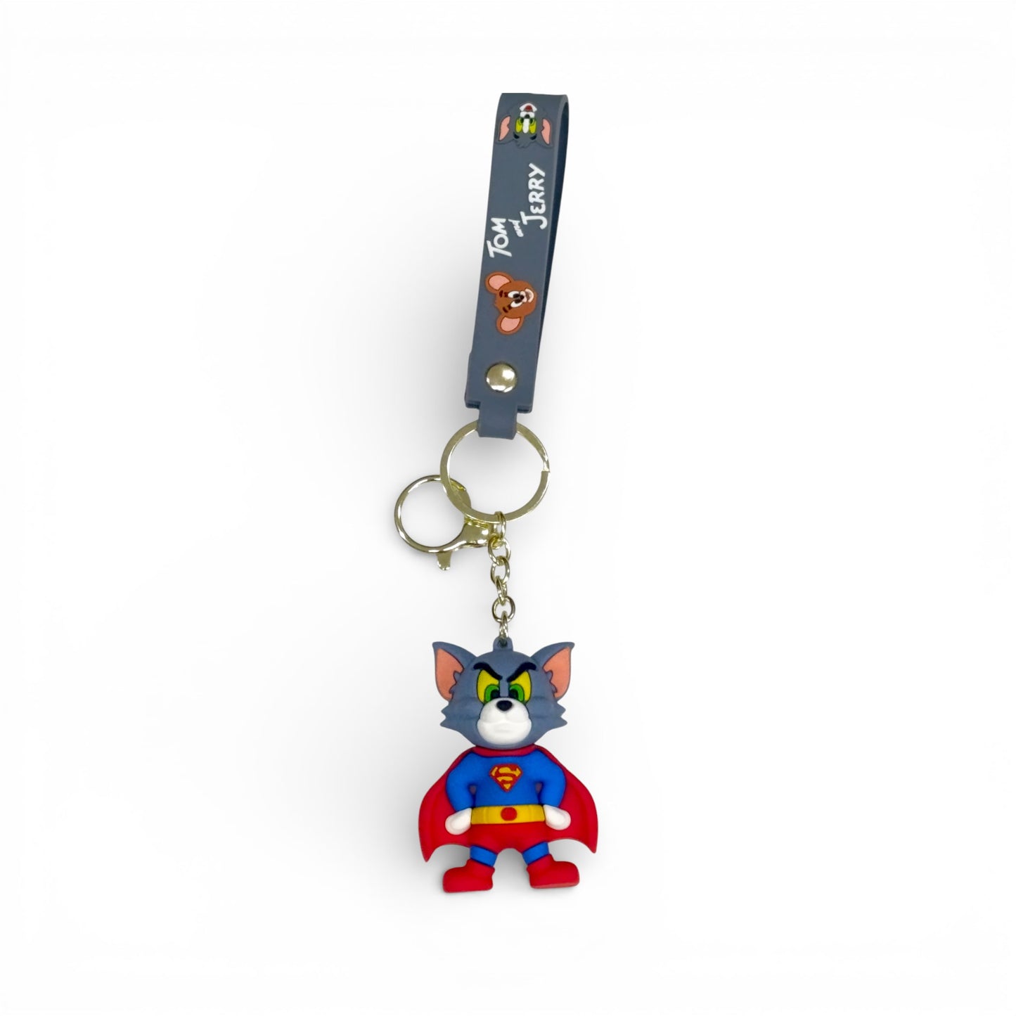 Cartoon Keychain Grey