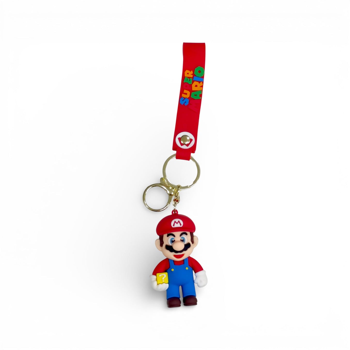 Cartoon Keychain Red & Blue